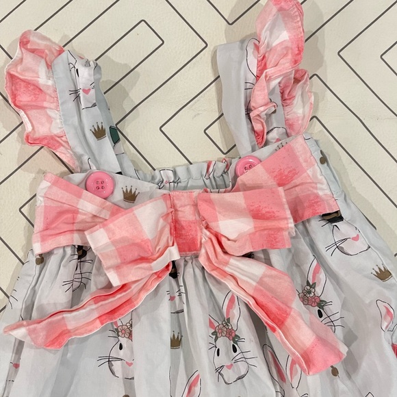 Natalie Grant Easter Bunny Bubble Outfit - Picture 7 of 10